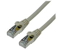 M ble réseau RJ45 100% cuivre sur cble Cat 7 S/FTP - 2m Gris