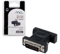 M G-211Z DVI-I M VGA FM Noir - adaptateurs d'interface/Genre de câble (DVI-I M, VGA FM, Mâle/Femelle, Noir, Blister)