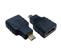 MCL CG-285 changeur de genre de câble HDMI A HDMI micro-D Noir