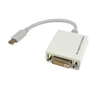 MCL CG-293CZ câble vidéo et adaptateur 0,1 m Mini DisplayPort DVI-D Blanc