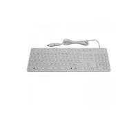 M lavier - étanche, filaire, silicone - USB, PS/2 - AZERTY - Français - blanc