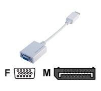 MCL Convertisseur cable Display/VGA Displayport to VGA converter 10 cm (P)