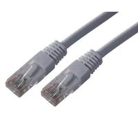 MCL Cordon - Cordon de raccordement - RJ-45 (M) pour RJ-45 (M) - 1 m - UTP - CAT 6 - moulé, bloqué - gris