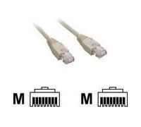 MCL - Cordon de raccordement - RJ-45 (M) pour RJ-45 (M) - 10 m - UTP - CAT 6 - blanc