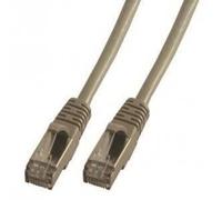 MCL Cordon de brassage - RJ45 CAT6 A F/UTP - 2 m - Gris