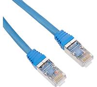 MCL Cordon de Brassage Rj45 Cat6 A F/Utp, 4 Mètre, Bleu
