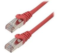 MCL - Cordon de raccordement - RJ-45 (M) pour RJ-45 (M) - 2 m - SFTP - CAT 6a - sans halogène, moulé, sans crochet - rouge G