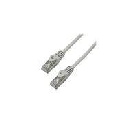 MCL - Cordon de raccordement - RJ-45 (M) pour RJ-45 (M) - 30 m - paire torsadée écrantée (F/UTP) - CAT 6 - moulé, sans crochet - gris