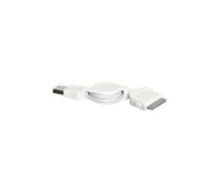 M ock Connector for iPod - Câble pour données - Apple Dock mâle pour USB mâle - 0.8 m - rétractable