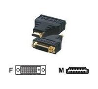 MCL - Adaptateur vidéo - DVI-D femelle pour HDMI mâle