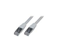 M co - Cordon de raccordement - RJ-45 (M) pour RJ-45 (M) - 2 m - paire torsadée écrantée (F/UTP) - CAT 5e - moulé, bloqué - gris