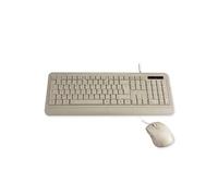 M nsemble clavier et souris - bioplastique - AZERTY - Français - beige terrazzo