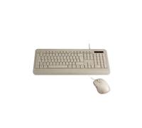 MCL Samar Kit clavier + souris filaire MP3A99AACK2012BIB AZERTY USB bioplastique beige terrazzo