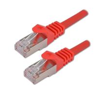 M CC7BMSHF-0.5M/R câble de réseau Rouge 0,5 m Cat7 S/FTP (S-STP)