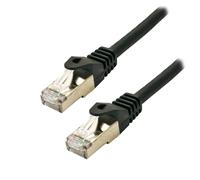 MCL IC5K99A006ASH1N câble de réseau Noir 1 m Cat6a S/FTP (S-STP)