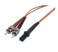 MCL Jarretière optique duplex multimode 62.5/125 - MTRJ / ST 1m