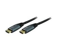 MCL MC2A99A0MC3892Z câble HDMI 2 m HDMI Type A (Standard) Gris, Noir