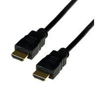 MCL MC385E-2M Câble HDMI 1080P Haute Vitesse 3D avec Ethernet Mâle/Mâle - 2m Noir