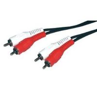 MCL MC705-2.5M câble audio 2,5 m 2 x RCA Noir