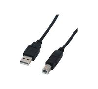 MCL MC922ABE-3M/N câble USB USB 2.0 2 m USB A USB B Noir