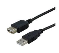 MCL - Rallonge de câble USB - USB (F) pour USB (M) - USB 2.0 - 2 m