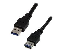 MCL MC923AMF-1M/N câble USB USB 3.2 Gen 1 (3.1 Gen 1) USB A Noir