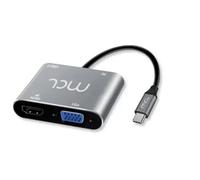 MCL Samar – Station d'accueil USB-C 3.2 Gen 2 – VGA, HDMI