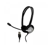 MCL MK1A99BZCSQMUSBAB écouteur/casque Avec fil Arceau Bureau/Centre d'appels USB Type-A Noir