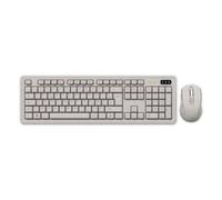 MCL MP3B99AACK2012BIW clavier Souris incluse Universel RF sans fil AZERTY Français Beige