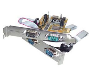 MCL PCI-e Card Serial RS-232 carte et adaptateur d'interfaces