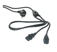 MCL Power Cable Black 2.0m, 2 m MC909-2M