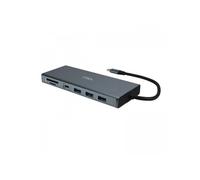 MCL - Référence MD1A99AZZUSB3C569 - Station d'accueil 10 ports, HDMI, RJ45, USB 3.0, USB Type C, PD 100W