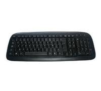 MCL Samar ACK-298/N - Clavier - USB - AZERTY - noir Noir G