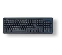 MCL Samar ACK-301W/N - Clavier - sans fil - 2.4 GHz - AZERTY - Français - noir G