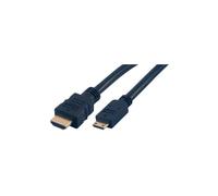 MCL MC382/3D-2M Câble HDMI haute vitesse 3D + Ethernet type A / C mini mâle 2 m