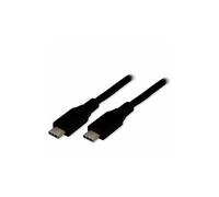 MCL SAMAR Câble pour transfert de données MCL - 3 m USB-C - 2e bout: 1 x USB 2.0 Type C - Male - 480 Mbit/s - Noir