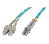 MCL FOM3/SCLC-3M câble InfiniBand et à fibres optiques SC LC Couleur aqua