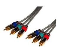MCL Samar câble vidéo composante YUV translucide 2 mètres Translucide G