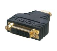 MCL Samar Adaptateur DVI-I femelle vers HDMI mâle CG-280 Haute qualité Noir