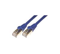 MCL Samar cordon de raccordement MCL Eco Cat6 F/UTP RJ45 mâle/mâle 3 m bleu