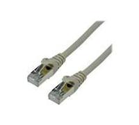 MCL Samar CAT6A S/FTP LSZH Patch Cable 5m Grey