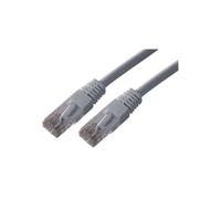 MCL SAMAR Cordon de raccordement - RJ-45 (M) pour RJ-45 (M) - 10 m - UTP - CAT 5e - Gris