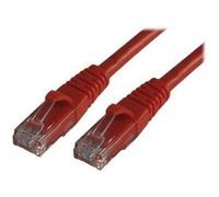 MCL Samar - Cordon de raccordement - RJ-45 (M) pour RJ-45 (M) - 3 m - UTP - CAT 6a - rouge G