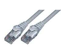 MCL Samar FCC6M-1M Cordon de brassage RJ45 CAT 6 U/UTP 1m Gris
