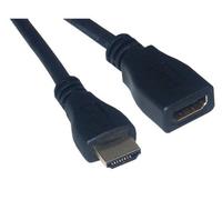 MCL HDMI 2m A Mâle à Femelle Haute Vitesse Extension Cordon d'extension HDMI avec Ethernet