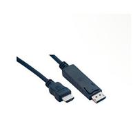 MCL - Câble adaptateur - DisplayPort mâle pour HDMI mâle - 2 m - noir
