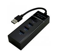 MCL - concentrateur (hub) - noir - 4 ports