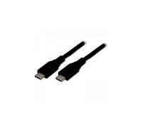 MCL - Câble USB - 24 pin USB-C (M) pour 24 pin USB-C (M) - USB 2.0 - 3 m - chargement rapide jusqu'à 100 W - noir