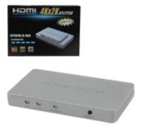 MCL Samar MP-HDMI3D/2 - Répartiteur vidéo/audio - 2 x HDMI - de bureau G