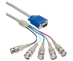 MCL Samar Samar Câble écran HD15 mâle / 5 BNC - 2m